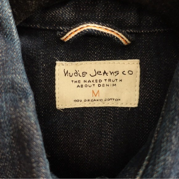 NUDIE Jonas Denim Dry Ace Organic Selvage Shirt - Picture 4 of 7